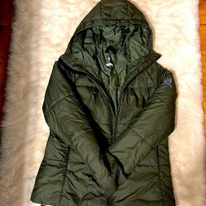 large green Adidas jacket